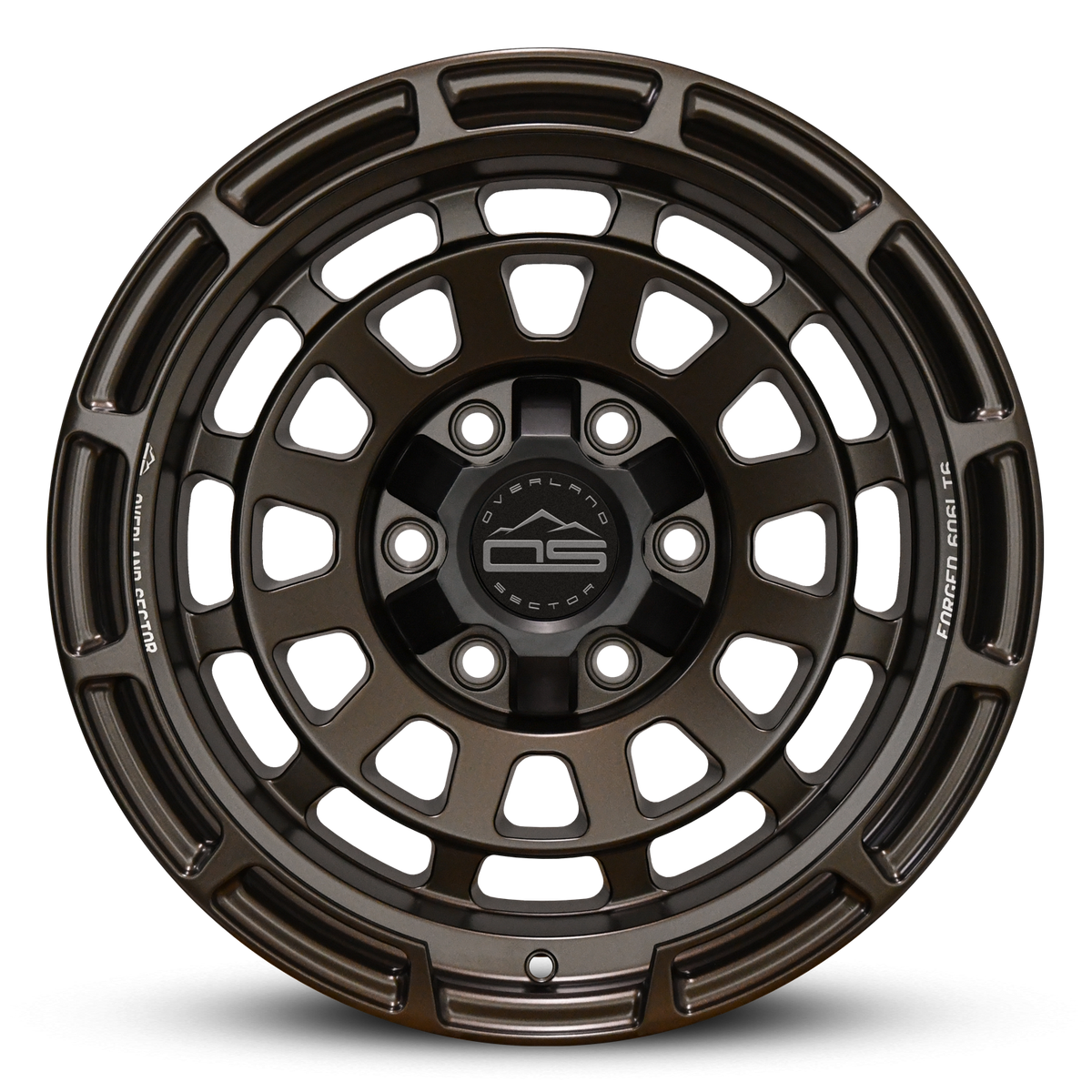 Overland Sector Badlander Forged 17x9 +0 6x135/6x139.7mm 106.1mm All Satin Mocha Bronze