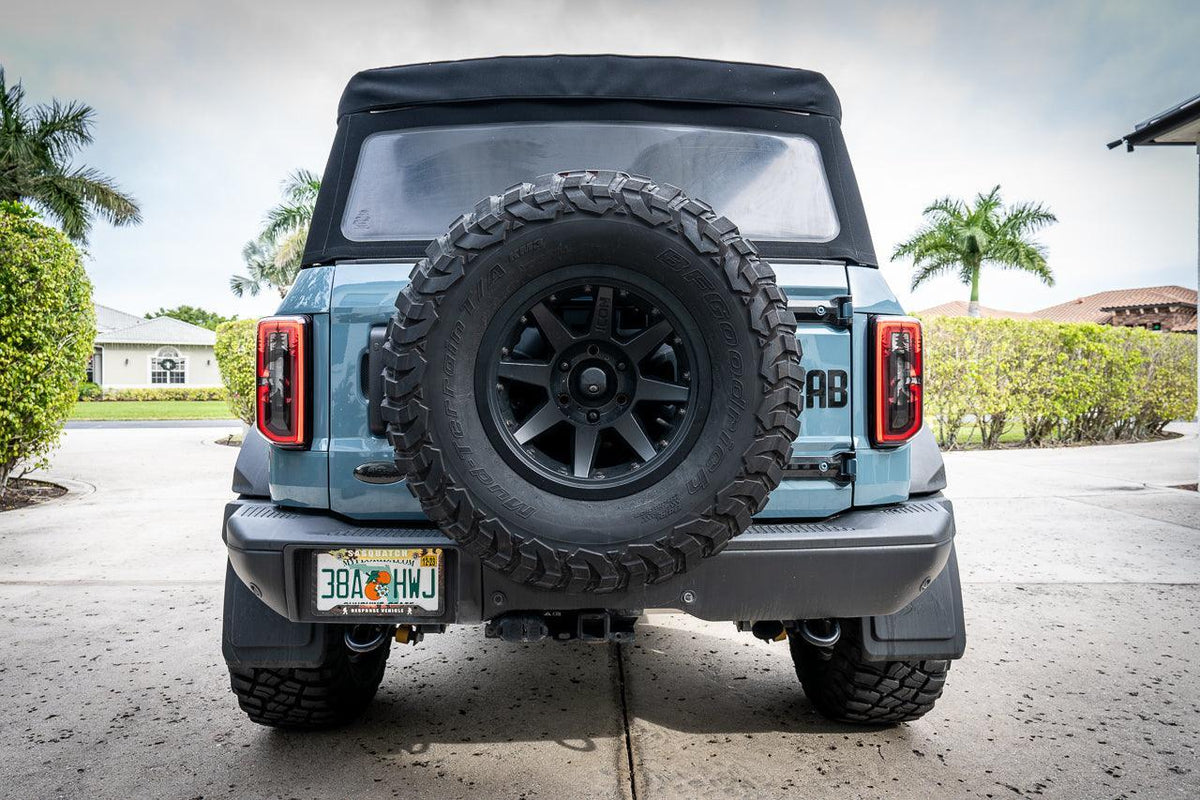 Bigfoot aka Sasquatch in the Woods Tail Light Overlays - 2021+ Bronco