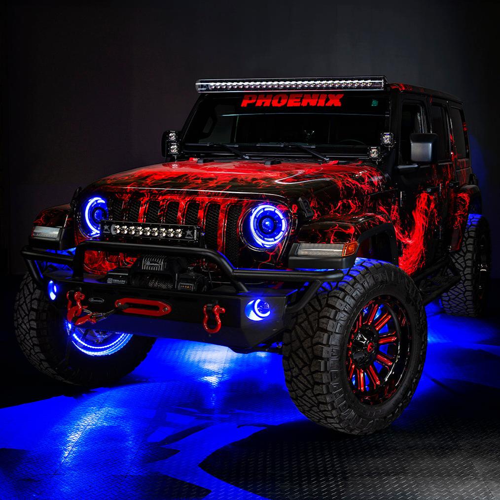 ORACLE Lighting LED Illuminated Wheel Rings - Single / Double Row LED