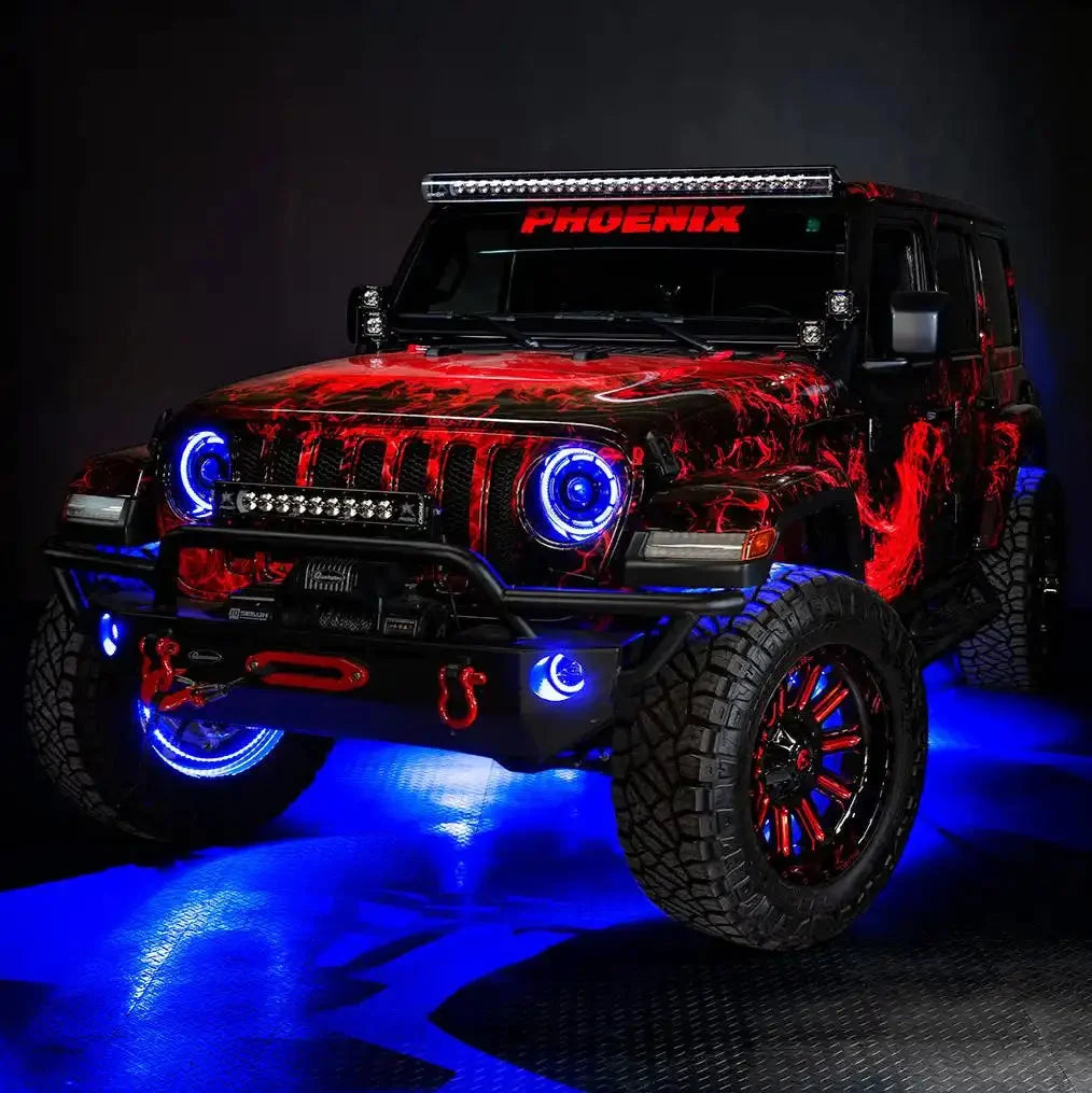 ORACLE Lighting 20W LED Fog Lights for Jeep Wrangler JK/JL & Gladiator JT | High Performance Plug-and-Play