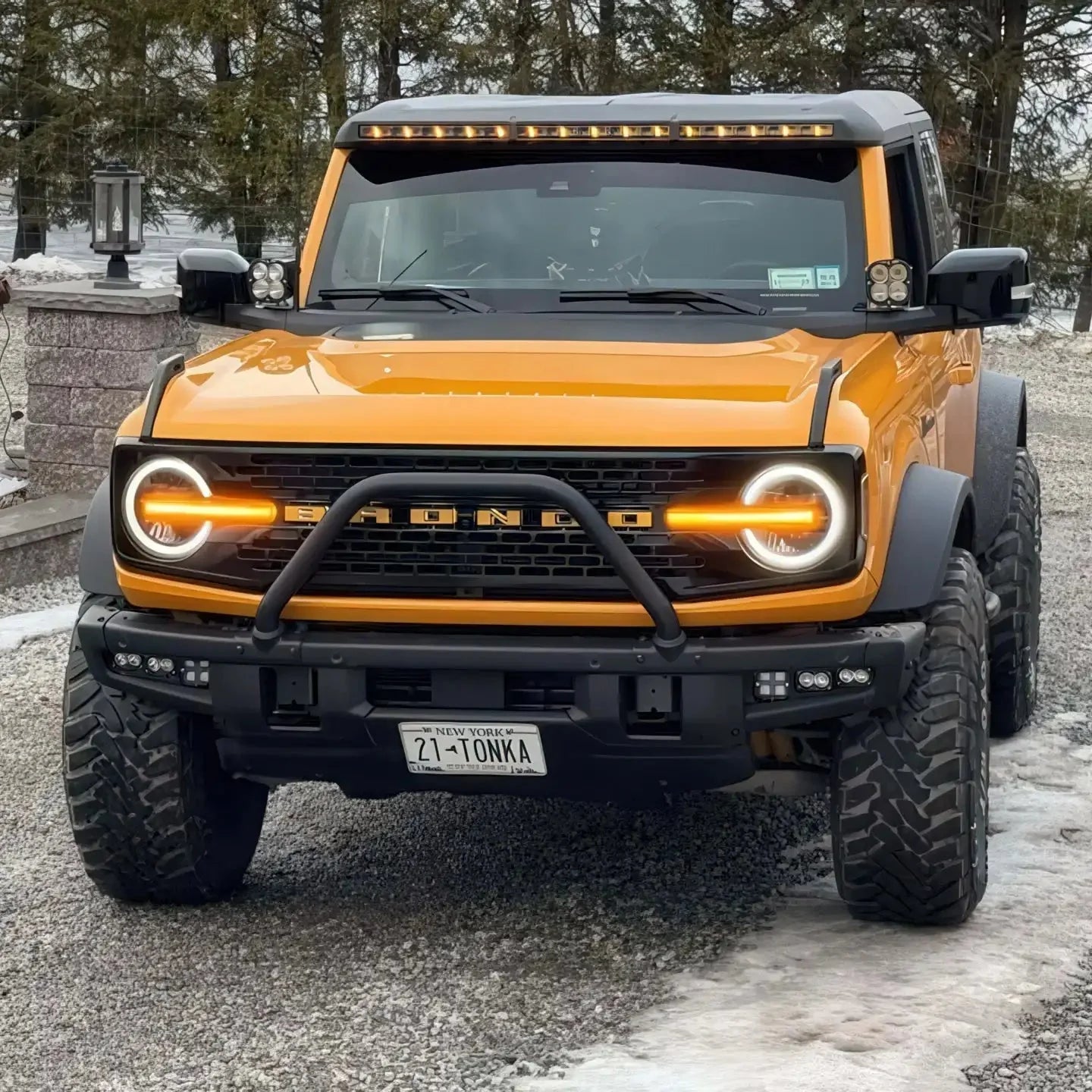Ford Bronco Integrated Roof LED Light Bar | ORACLE 18,000 Lumens 240W