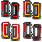 V2 | 2021-2025 Ford Bronco Flush Mount LED Tail Lights - Low Profile | 1,400 Lumens
