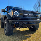 2021-2026 Ford Bronco Triple LED Fog Light Kit - Steel Modular Bumper | 90W