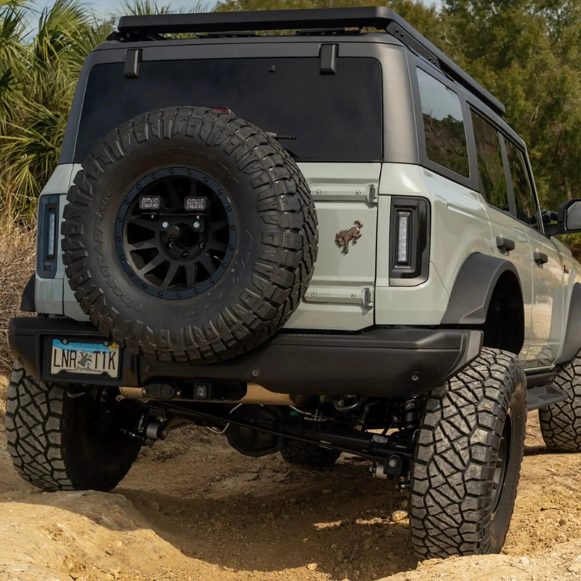 V2 | 2021-2025 Ford Bronco Flush Mount LED Tail Lights - Low Profile | 1,400 Lumens