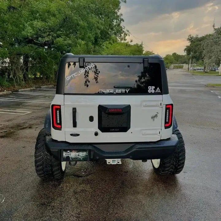 V2 | 2021-2025 Ford Bronco Flush Mount LED Tail Lights - Low Profile | 1,400 Lumens