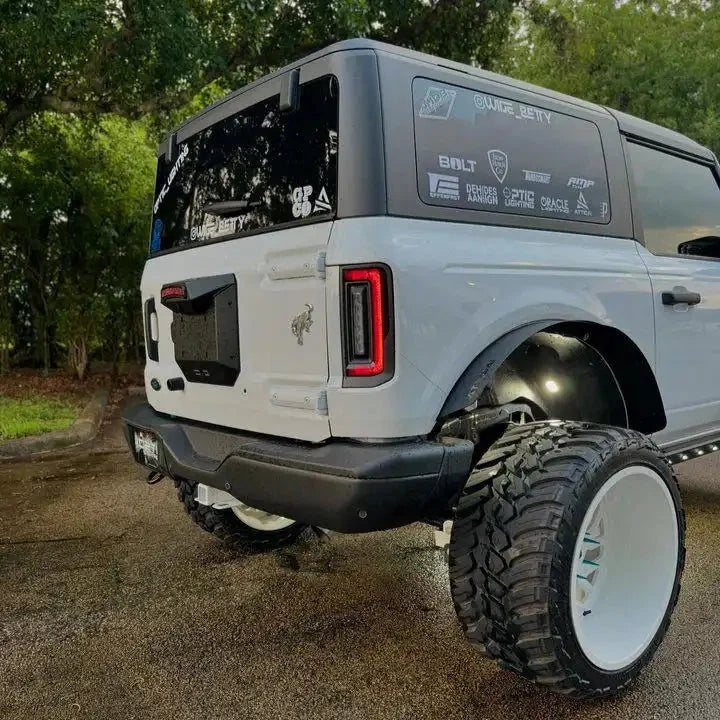 V2 | 2021-2025 Ford Bronco Flush Mount LED Tail Lights - Low Profile | 1,400 Lumens