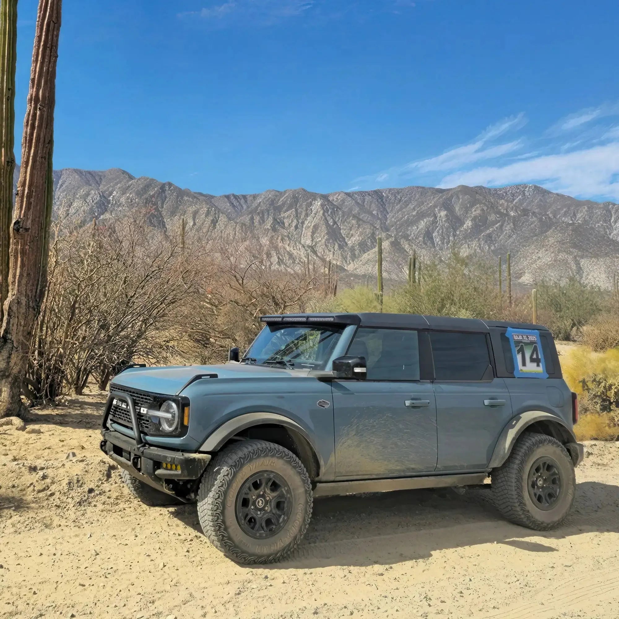 Ford Bronco Integrated Roof LED Light Bar | ORACLE 18,000 Lumens 240W