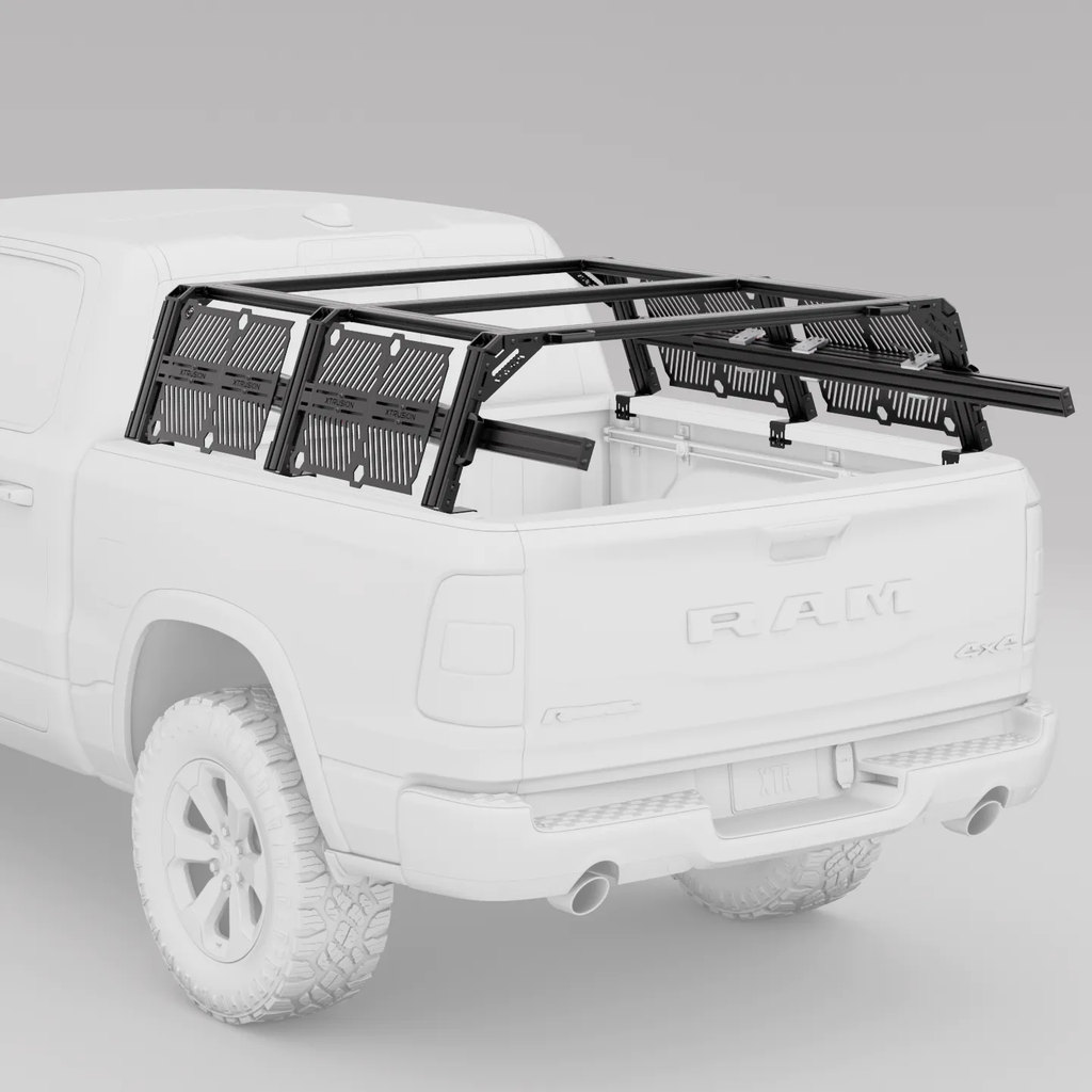 Ram 1500 Pre-configured Bed Rack (Tapered Bed) | XTR3 Popular Builds + MOLLE Packages