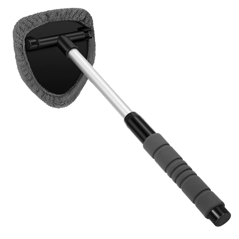 Window/Windshield Cleaning Brush Set, Microfiber (Telescopic) 