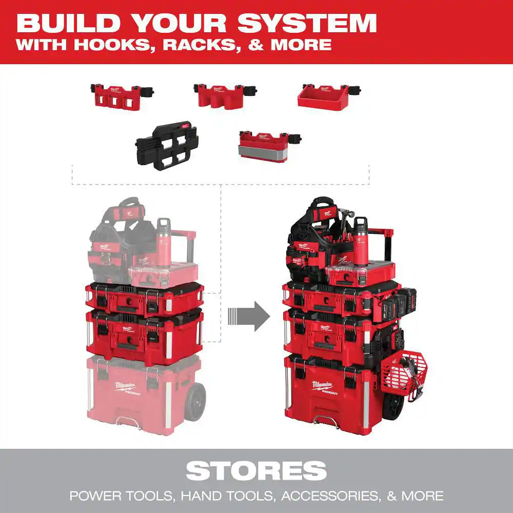PACKOUT M18 Battery Tool Box Rack Attachment