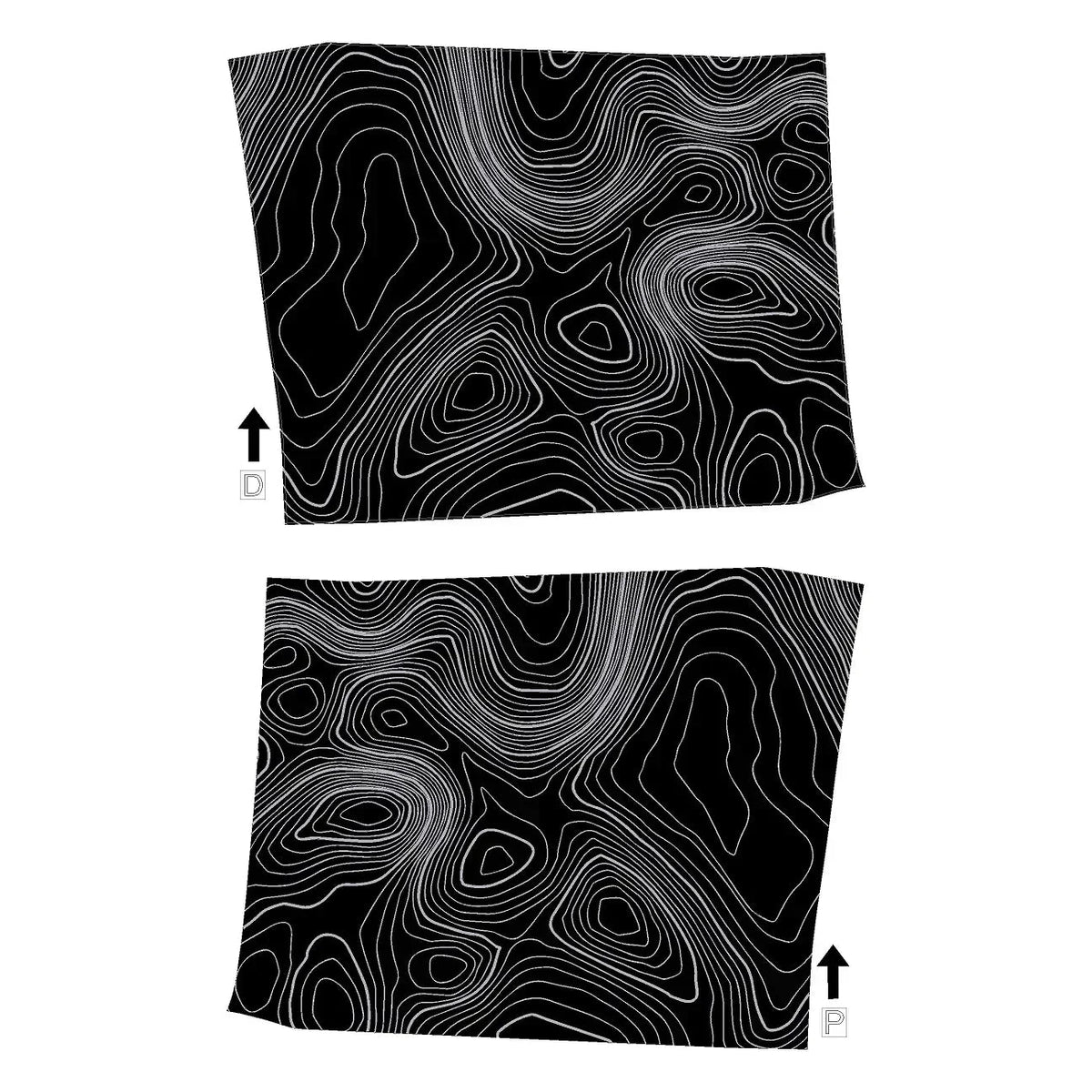 Topographic REAR Door Armrest Panel Protection - 2025+ 4Runner