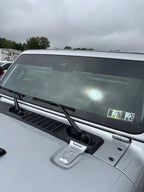 Freedom Series Sun Visor Overlays - 2018+ Wrangler JL / Gladiator JT