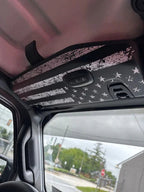 Freedom Series Sun Visor Overlays - 2018+ Wrangler JL / Gladiator JT