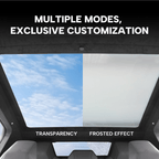 Cybertruck Ludicrous Speed Roof SunShade Ambient Lighting