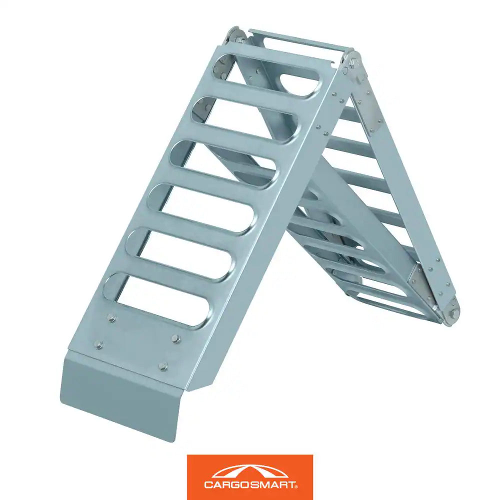 9 In. W X 72 In. L 500 Lb. Capacity Steel Tri-Fold Truck Loading Ramp (Includes 1 Ramp)
