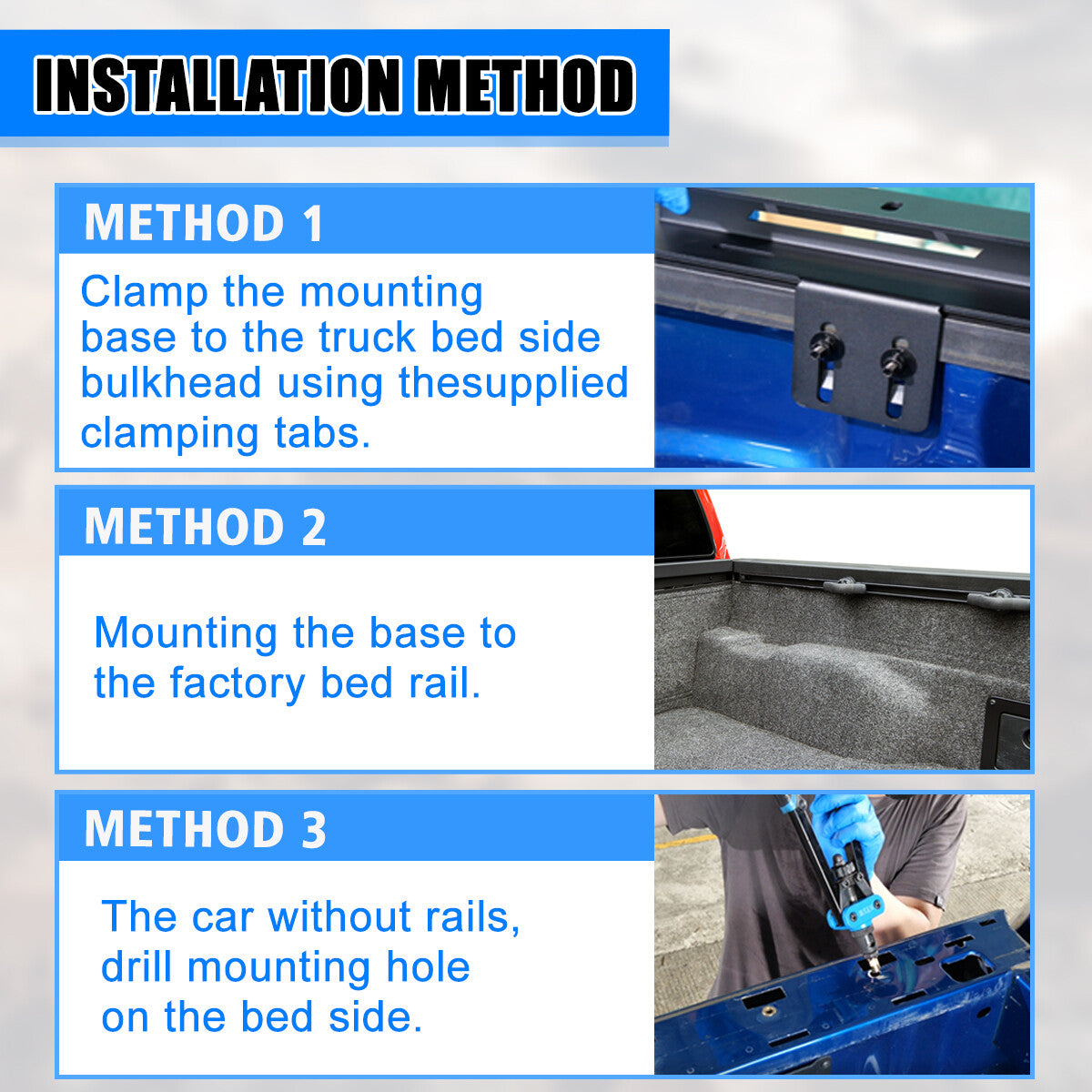 Modular Adjustable Overland Bed Rack Roll Bar for Chevy Ford Toyota Dodge Nissan