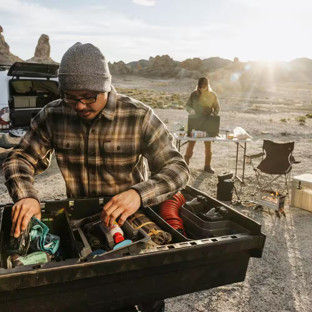 5 Ft. 9 In. Bed Length Pick up Truck Storage System for GM Sierra or Silverado 1500 (2019-Current) - New Wide Bed Width