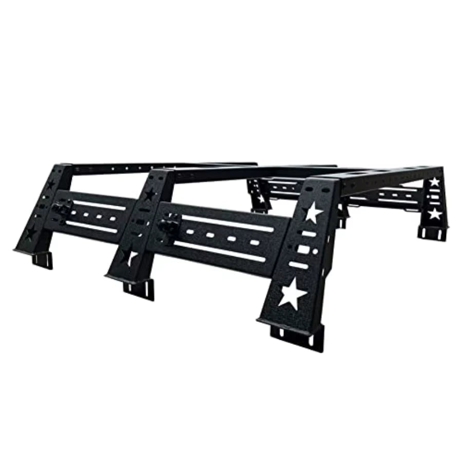 13 High Bed Rack, Truck Luggage Carrier for 2009-2024 F150  Durable Cargo Storage Solution 