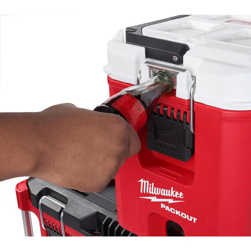 PACKOUT 10 In. Red 16 Qt. Compact Cooler