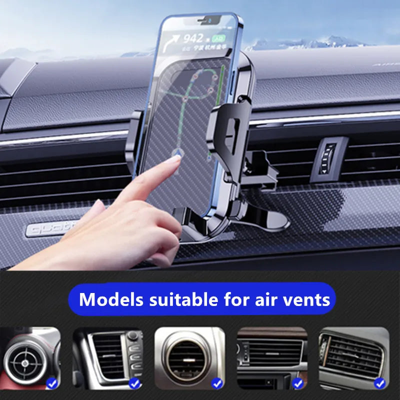 Phone Holder - Dashboard - Windshield - Suction Cup 