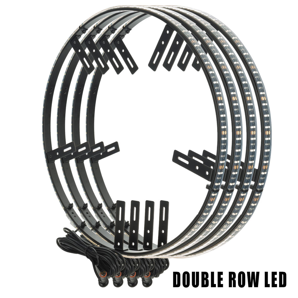 ORACLE Lighting LED Illuminated Wheel Rings - Single / Double Row LED