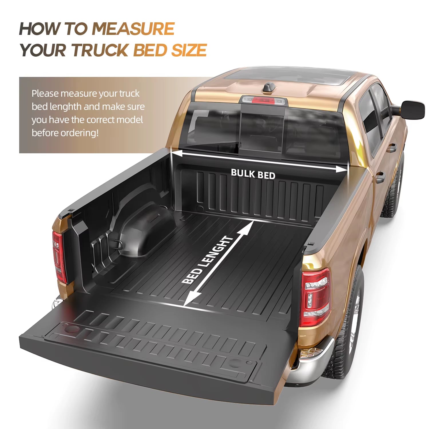 4-Fold 5.7FT / 5.8FT Hard Truck Bed Tonneau Cover for 2009-2026 Dodge Ram 1500