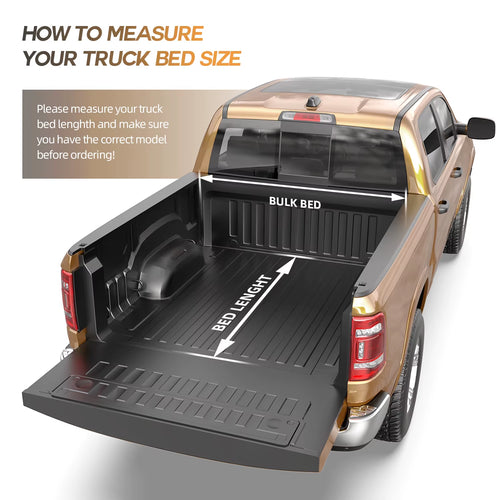 4-Fold 5.7FT / 5.8FT Hard Truck Bed Tonneau Cover for 2009-2026 Dodge Ram 1500