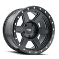 Dirty Life Compound 9315 18x9 / 6-135 BP / -12mm Offset / 87.1mm Hub Matte Black Wheel