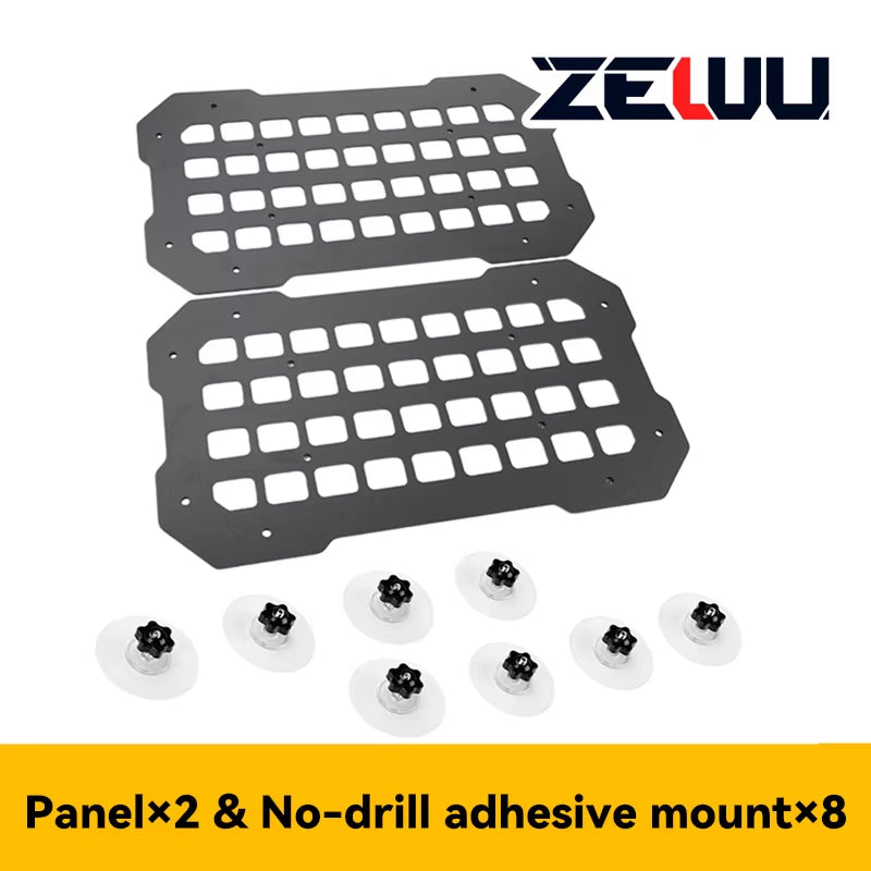 Rear Window Tactical Molle Panel - Truck- Interior Accessories