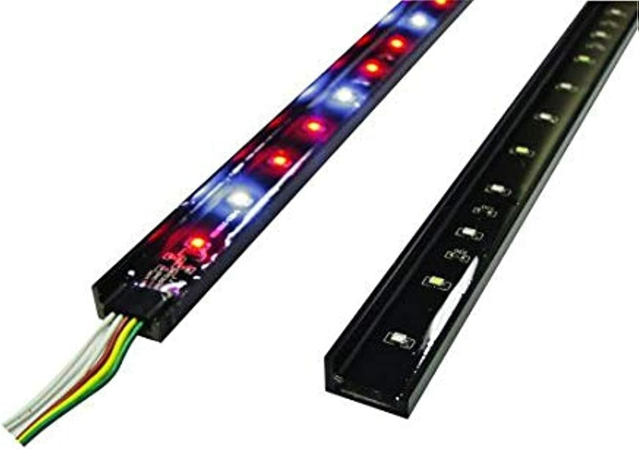 49-Inch LED Tailgate Light Bar - Black, Super Bright 6 Function with Brake, Turn Signals, Flasher/Running Lights, and Reverse/Backup Lights - Universal Fit Model 960137