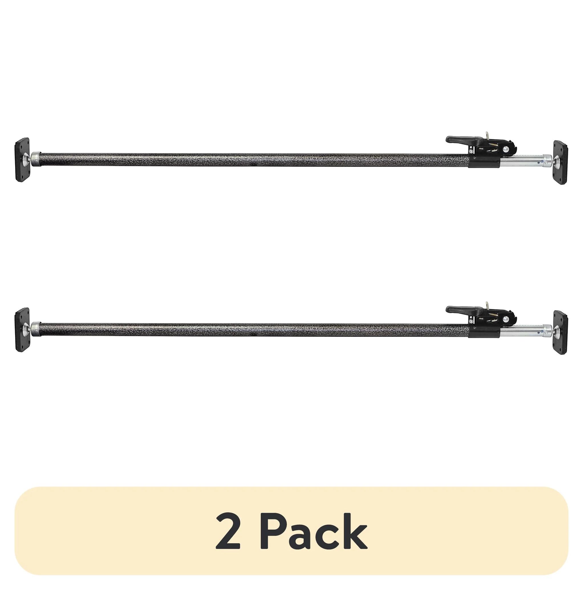 (2 Pack)  Truck Bed Cargo Bar Ratcheting Cargo Bar, Light Duty