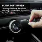 7PCS Car Detailing Brush Set, Ultra Soft Boars Hair Car Interior Detailing Brushes, Car Interior Detailing Kit, Car Cleaning Gel Supplies Kit, Car Dust Brush, Car Accessories for Truck, Suv, Interior