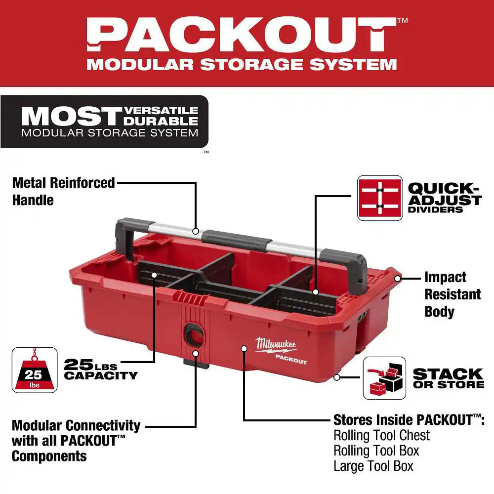 PACKOUT Tool Tray with Quick Adjust Dividers