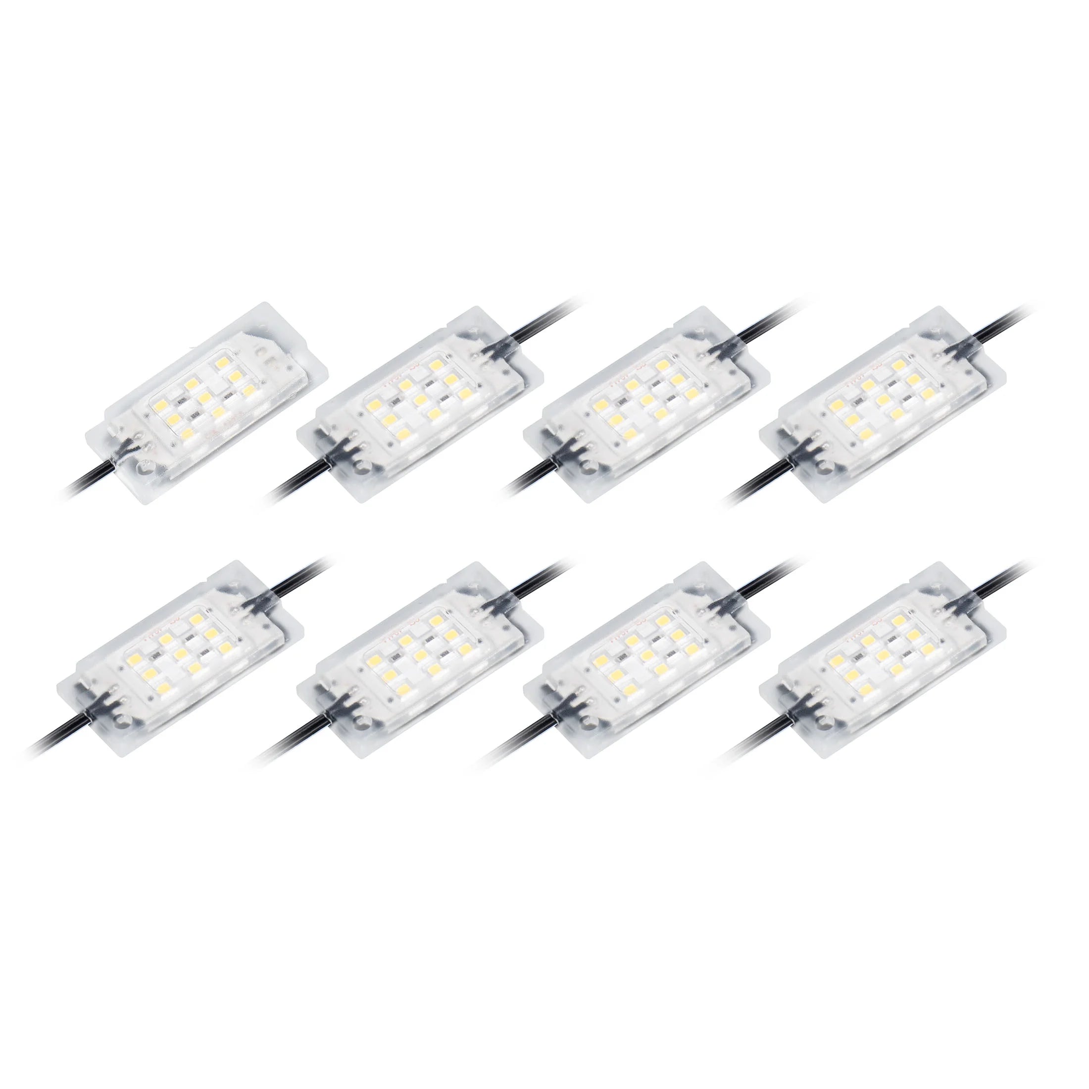 - Truck Bed LED Lighting Kit - Bright White, IP65, 3M Adhesive, 8 Lights