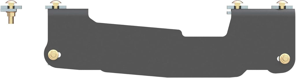 5Th Wheel Installation Brackets,  Ford F-150, except 5.5-Foot Bed, CARBIDE BLACK POWDER COAT 16441