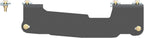 5Th Wheel Installation Brackets,  Ford F-150, except 5.5-Foot Bed, CARBIDE BLACK POWDER COAT 16441