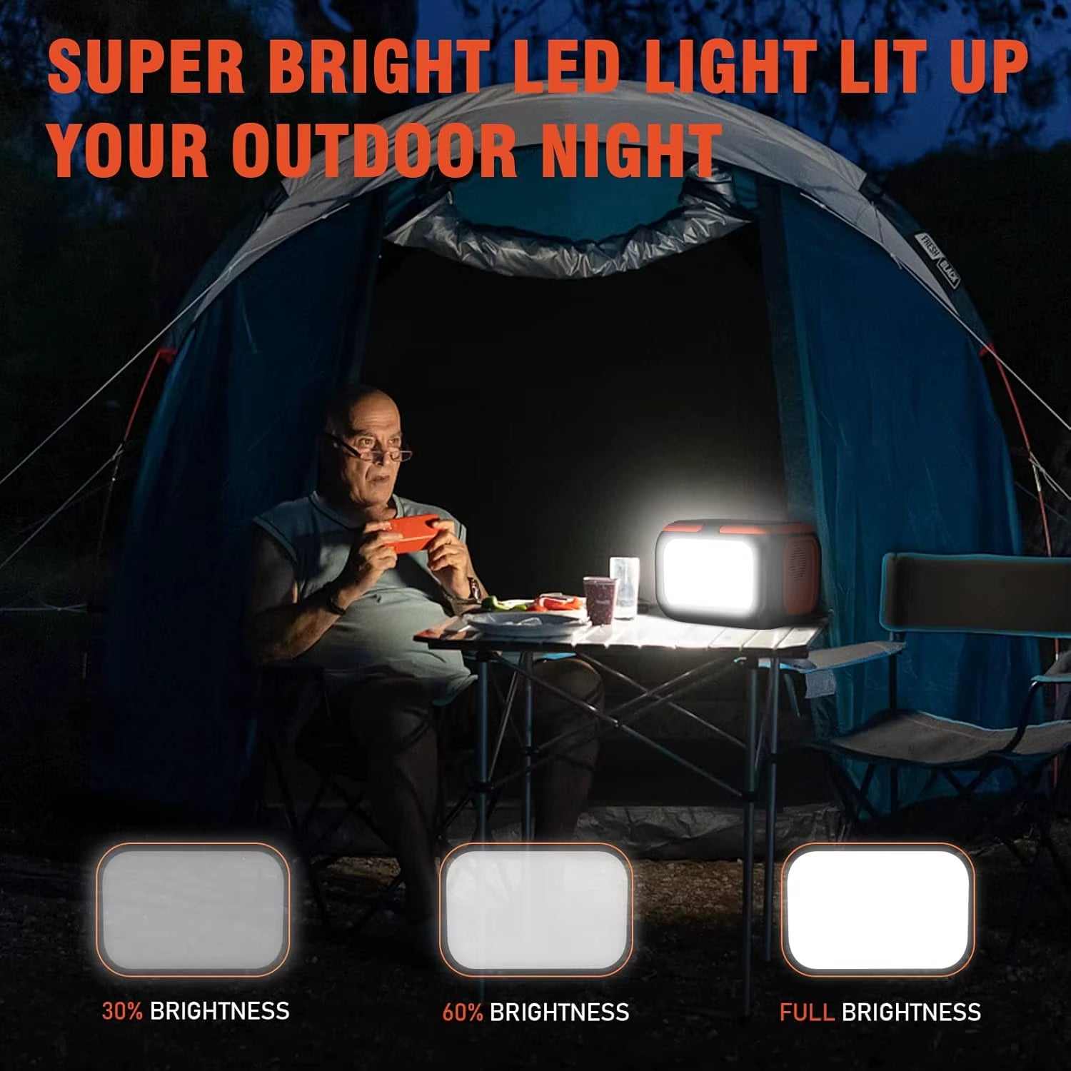 600W/300W/200W/120W Portable Power Station,110V AC Outlets Solar Generator Storage Energy Power Bank for Camping Travel RV Home