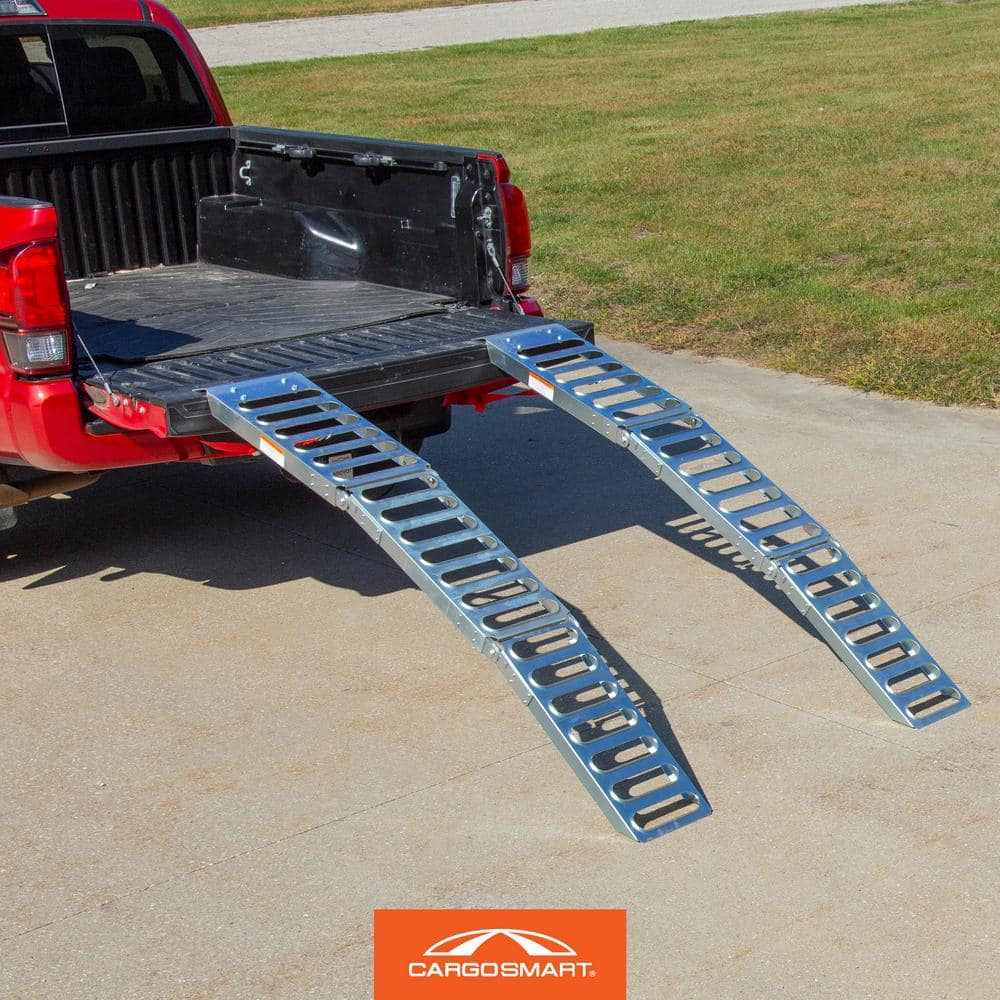 9 In. W X 72 In. L 500 Lb. Capacity Steel Tri-Fold Truck Loading Ramp (Includes 1 Ramp)
