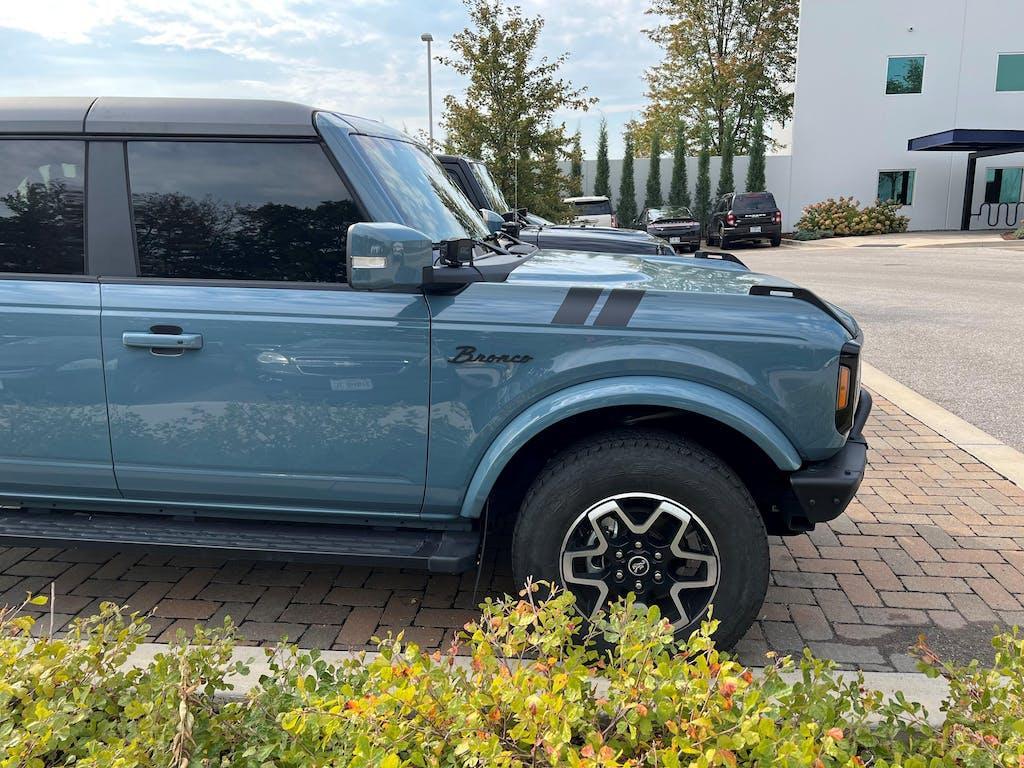Fender Racing Stripes - 2021+ Bronco (non-Raptor)
