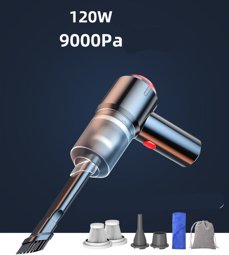 The New Car Vacuum Cleaner Wireless High-Power Wet and Dry Mini Vacuum Cleaner Car Cleaning