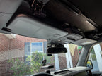 American Flag Sun Visor Warning Overlays - 2024+ Land Cruiser