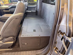 Ford - F-150 - 2015-Present - 13th & 14th Gen - Explore Series - SuperCab - Second Row - HIGH Seat Delete Plate System - Without Subwoofer