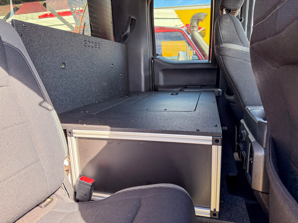Ford - F150 - 2015-Present -Super Cab - W/O center B&O Subwoofer - Single Drawer Module
