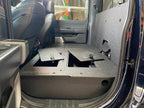 Ford Super Duty Ford - F250-F550 - 2023-Present - 5th Gen. Crew Cab - Second Row Seat Delete Plate System with Factory B&O Subwoofer Center Wall with Exterior Port