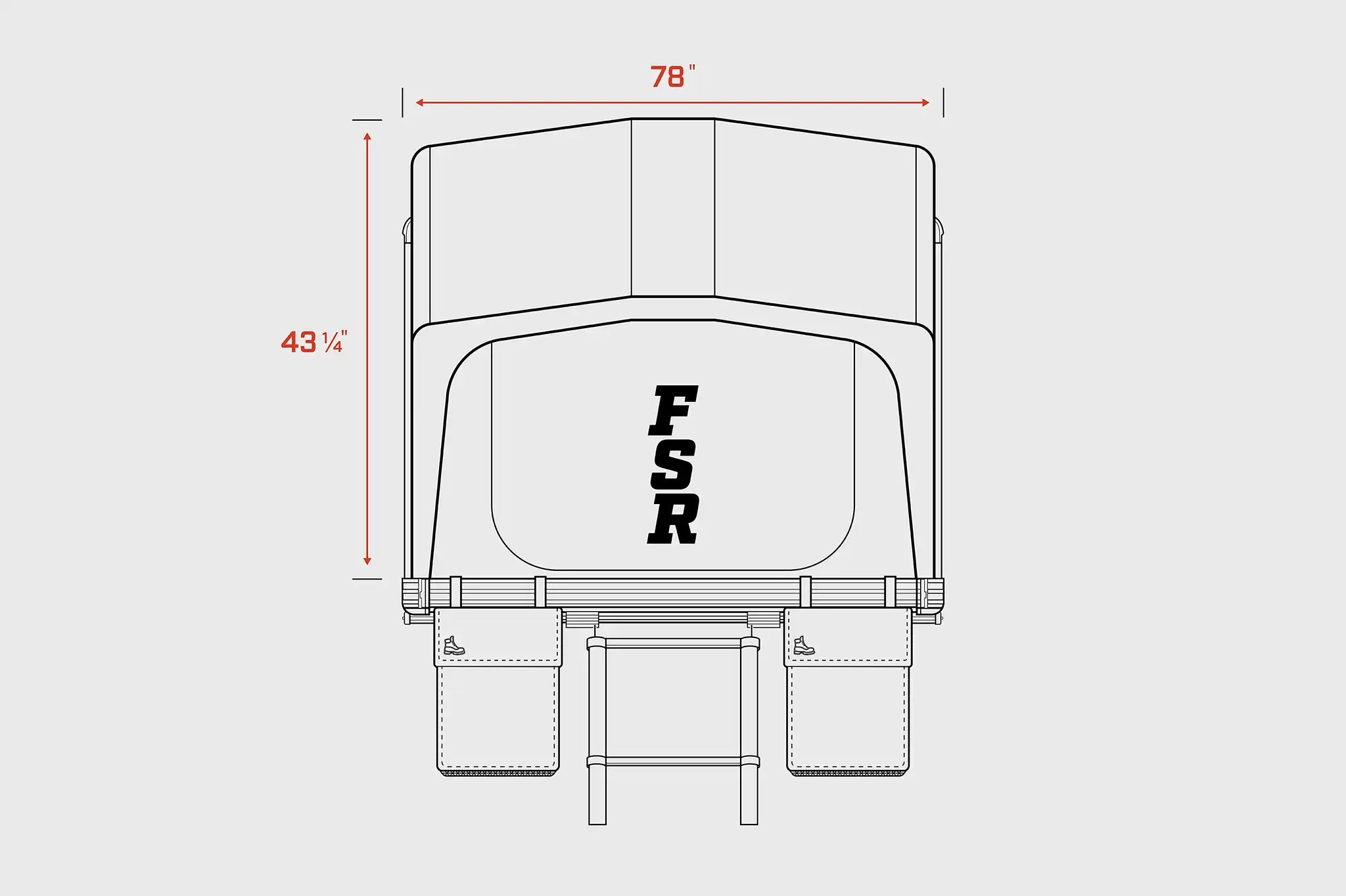 Free Spirit Recreation Nova King - Rooftop Tent