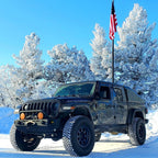 GAIA Jeep Gladiator Camper Shell - Shadow Top Fastback Truck Cap