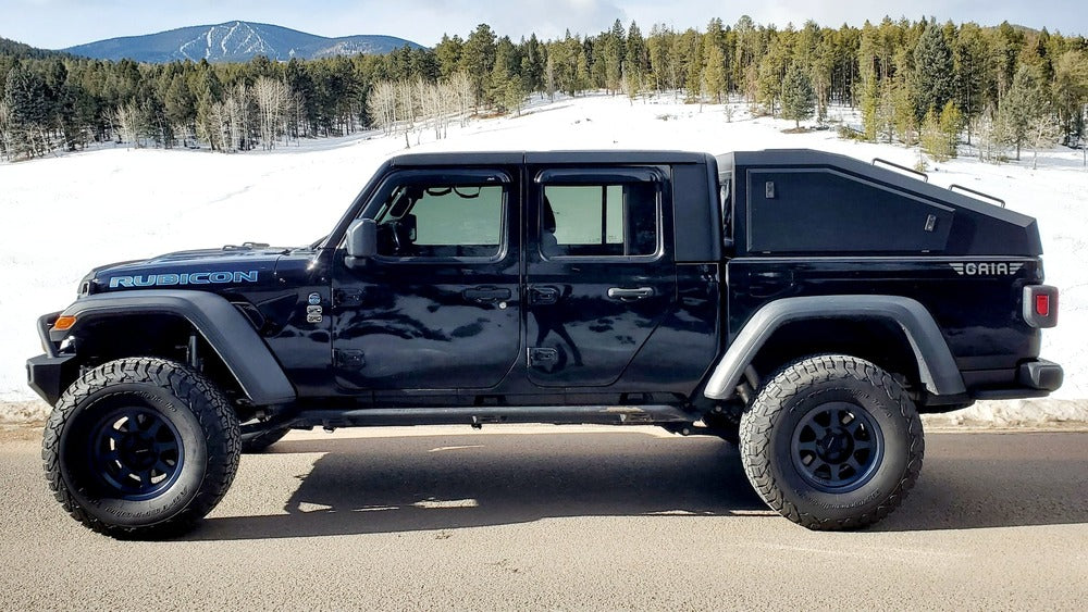 GAIA Jeep Gladiator Camper Shell - Shadow Top Fastback Truck Cap
