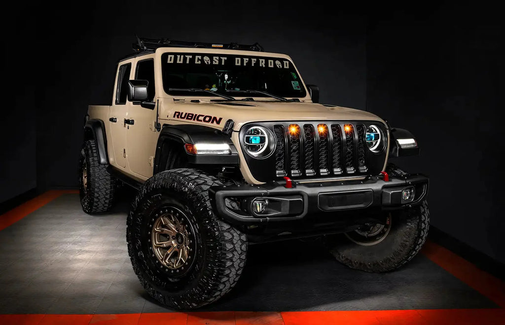 ORACLE Lighting "Demon Eye" ColorSHIFT Projector Illumination Kit - Jeep Gladiator