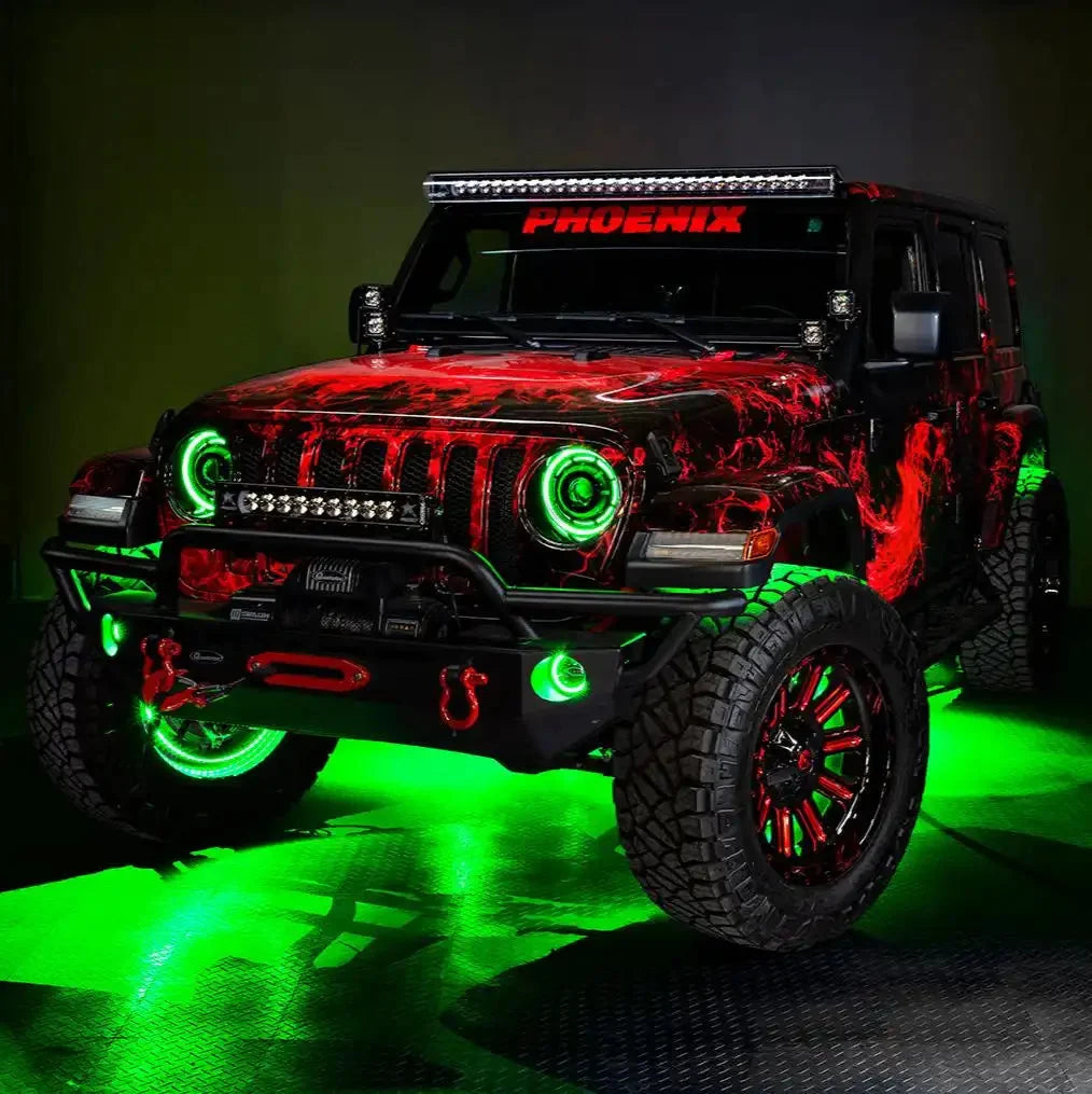 ORACLE Lighting 20W LED Fog Lights for Jeep Wrangler JK/JL & Gladiator JT | High Performance Plug-and-Play