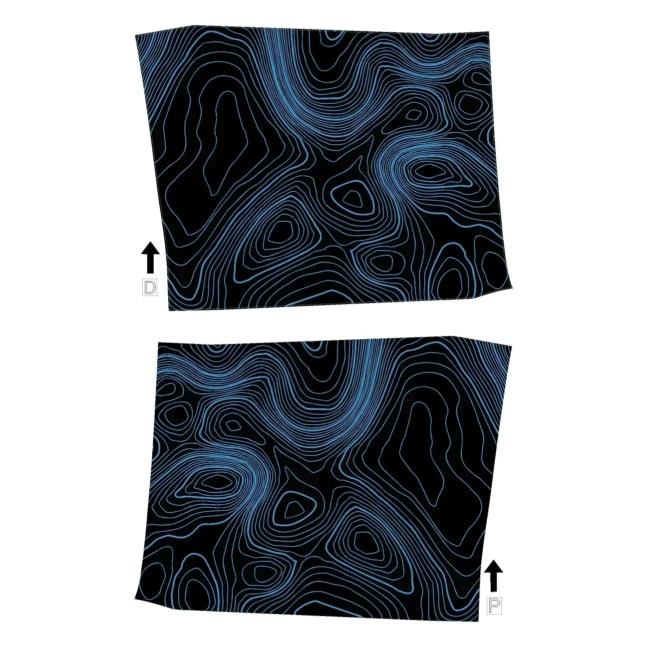 Topographic Glovebox Panel Protection - 2024+ Land Cruiser